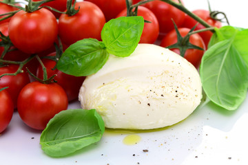 Büffelmozzarella Gewürze