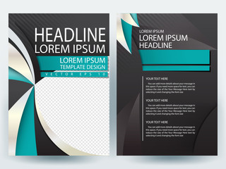 Business Brochure cover design,Brochure template layout ,Template background for business,Annual report template,Annual general meeting,Flyer design template mockup ,in A4 size, with blur background