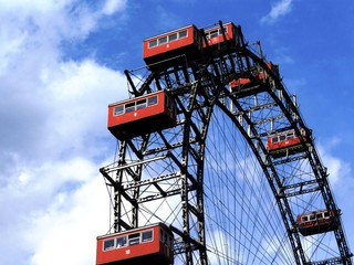 Riesenrad im Prater in Wien