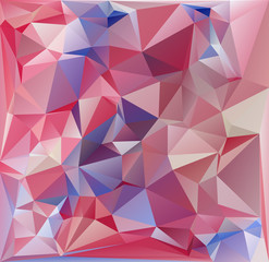 Obraz premium Abstract triangle geometrical background vector