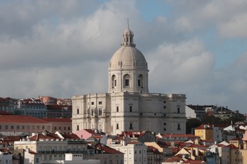 Fototapeta na wymiar Panteon di Lisbona
