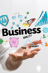 Fototapeta premium biz