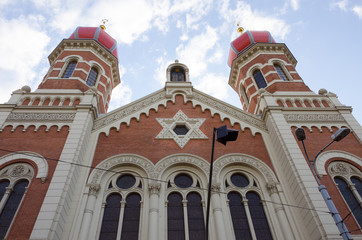 Obraz premium Great synagogue in Pilsen