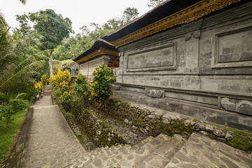 Gunung Kawi Temple. Gunug Kawi is an ancient temple situated in Pakerisan River, near Tampaksiring village in Bali.