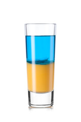 Cocktail UKRAINIAN FLAG