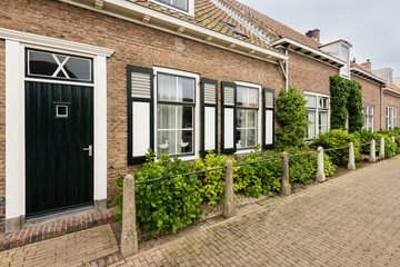 Fototapeta na wymiar Traditional Dutch houses