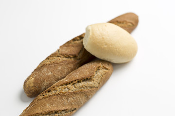 Pan on a neutral background