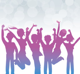 Obraz na płótnie Canvas Party design. Celebration icon. Colorfull illustration , vector