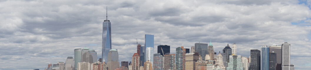 Fototapeta premium New York City Manhattan panorama 