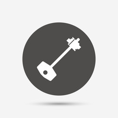 Key sign icon. Unlock tool symbol.