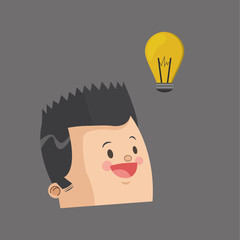 Winner design. Success concept. Flat illustration , vector