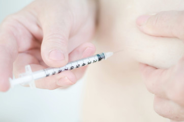 Insulin spritzen, Diabetes