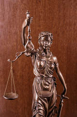 Statue of justice,law concept