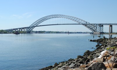 Fototapeta premium steel arch bridge