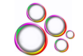 circles abstract background