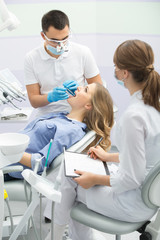 Obraz premium Patient in dentistry