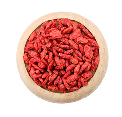Dried Tibetan goji berries.
