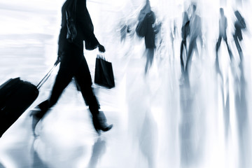 Obraz premium lobby in the rush hour