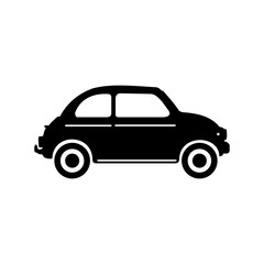 Auto Italien Silhouette