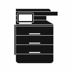 Multipurpose device, fax, copier and scanner icon