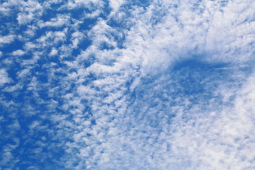 Fototapeta na wymiar blue sky cloud background 