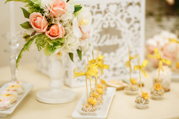 Wedding decor - candy bar