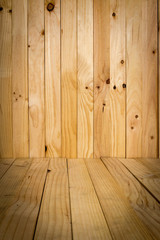Wall and floor siding weathered wood background. vintage texture