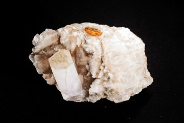 calcite mineral from the group of carbonate