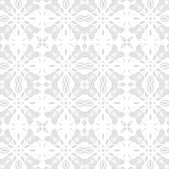Oriental vector classic light pattern. Seamless abstract background with repeating elements