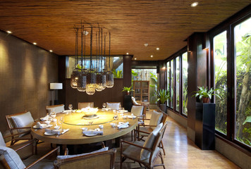 restaurant's private dining room