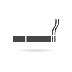 Cigarette icon - vector icon
