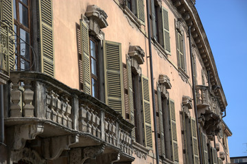 Fototapeta na wymiar I palazzi della bella Verona