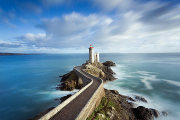 Phare du petit minou in Plouzane, Brittany, France