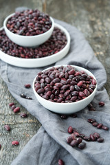 Fototapeta na wymiar Dry red beans 