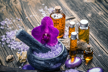 Spa treatment concept