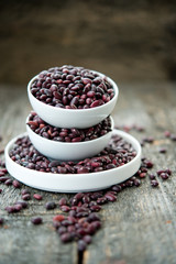 Fototapeta na wymiar Dry red beans 