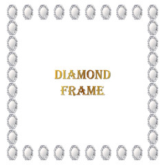 Diamonds square frame