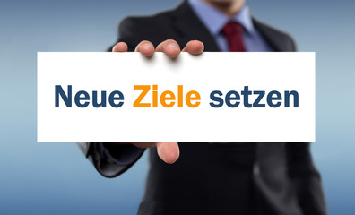 Neue Ziele setzen