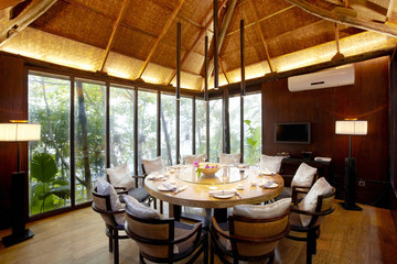 restaurant's private dining room