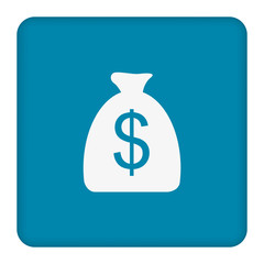 Money bag sign icon. Dollar USD currency symbol. Vector