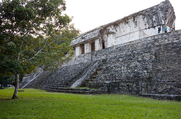 Mayan ruins in Palenque, Mexico