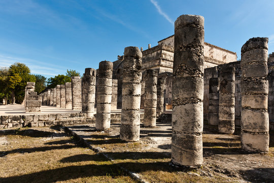 Ancient ruins of Maya, Mexico, Chichen Itza