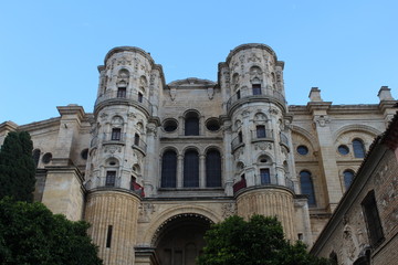 Fototapeta na wymiar Catedral de Málaga