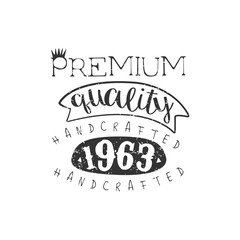 Handcrafted Clothing Vintage Emblem