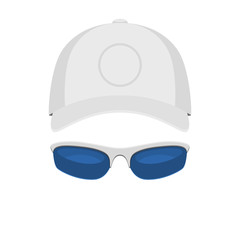 Sport Cap and sunglasses