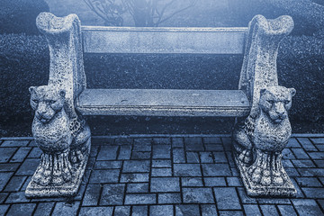 gothic bench
