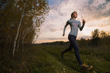 Lady runner