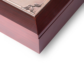 Womens wooden jewelry box