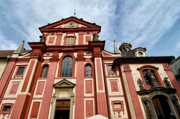 Obraz premium Basilica of St George, Prague. Czech republic.