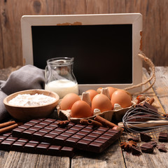 ingredient for baking recipe